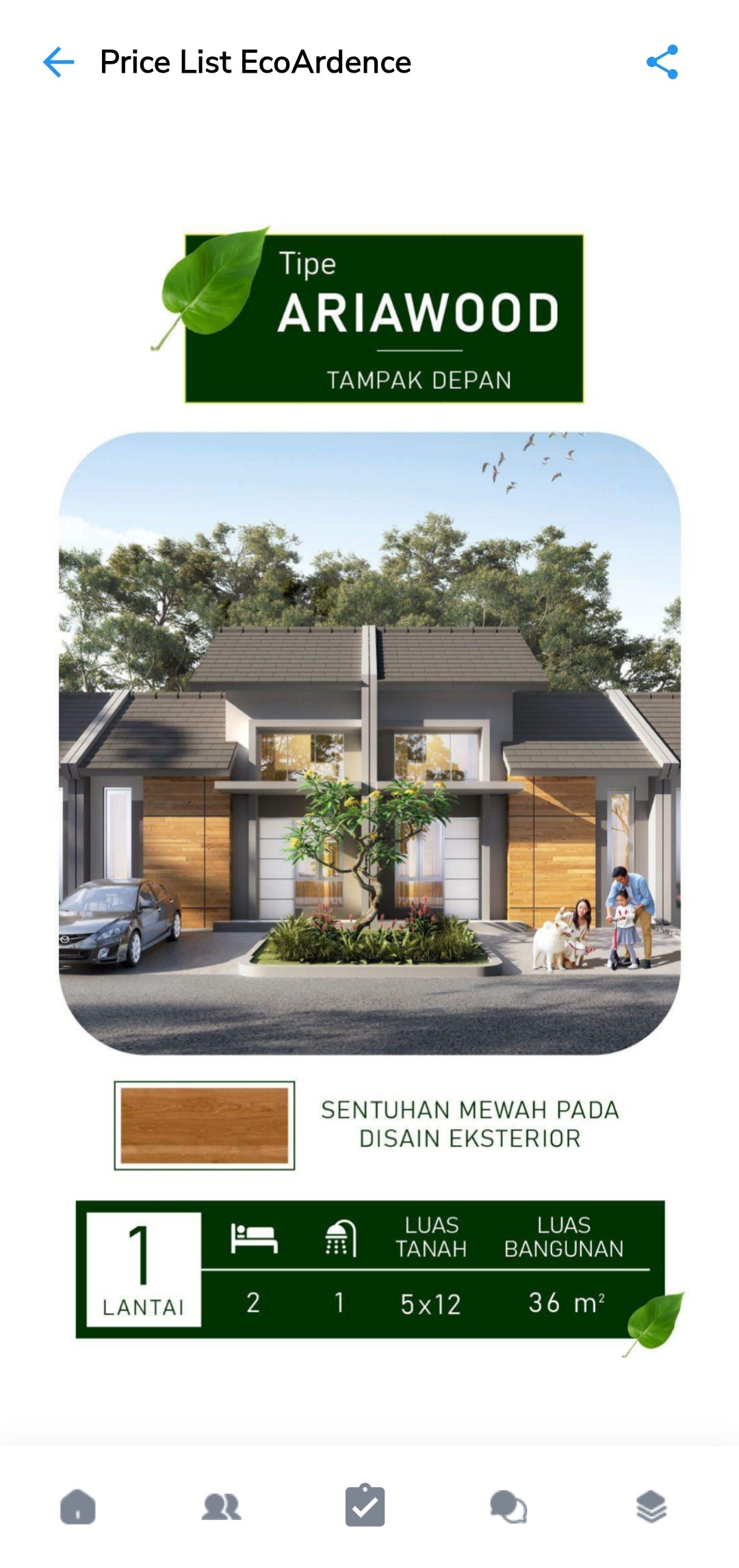Activity log kontak di Paradise Connect