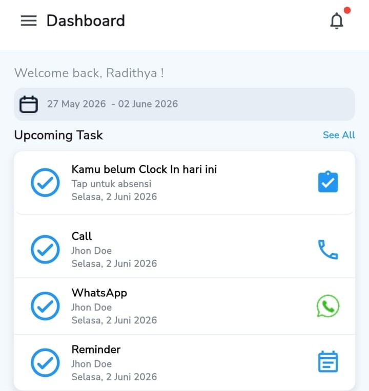 Fitur Calendar & Reminders Paradise Connect